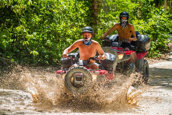 ATV to Jade Cavern, Mud Trails, Snorkel and Lunch with Open Bar - Starting at The Money Bar in Cozumel