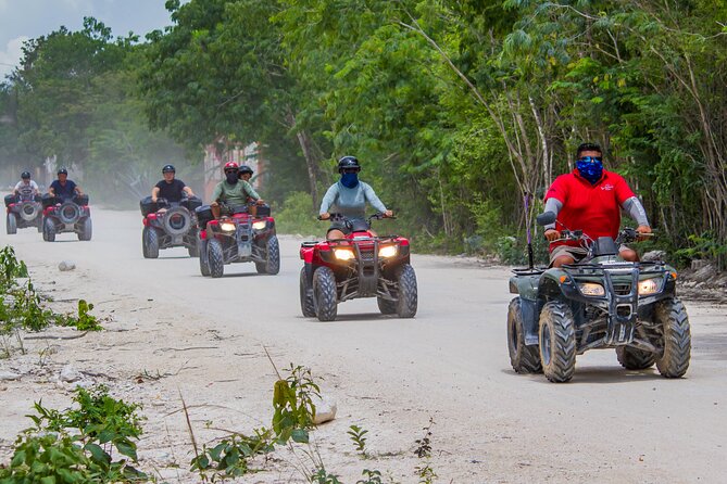 ATV to Jade Cavern, Mud Trails, Snorkel and Lunch with Open Bar - Mexican lunch, tequila tasting, and two hours of drinks