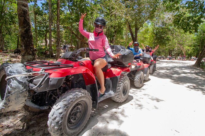ATV to Jade Cavern, Mud Trails, Snorkel and Lunch with Open Bar - Riding the muddy jungle trails for 90 minutes