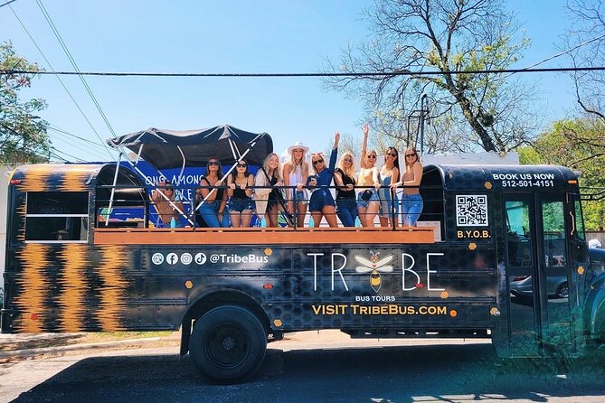 Austin Murals & Mimosas Roofless Party Bus Tour - South Congress: murals, boutiques, and Austin style