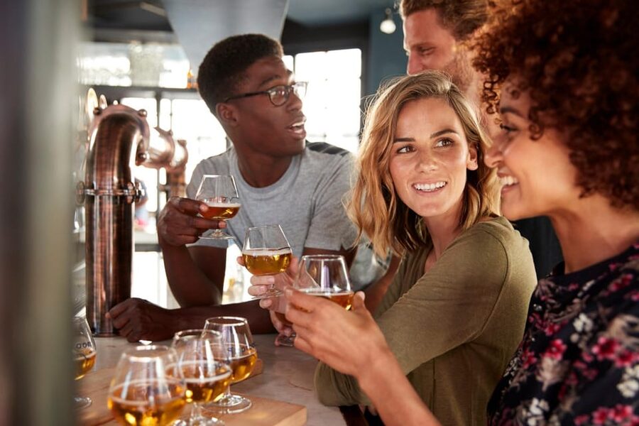 Austrian Beer Tasting and Self-Guided Tour of Vienna - Stop two: seasonal beers and playful brewing décor