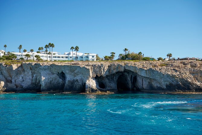 Ayia Napa: Blue Lagoon & Cavo Greco Cruise with Lunch & Open Bar - Cape Cavo Greco brings the best scenery