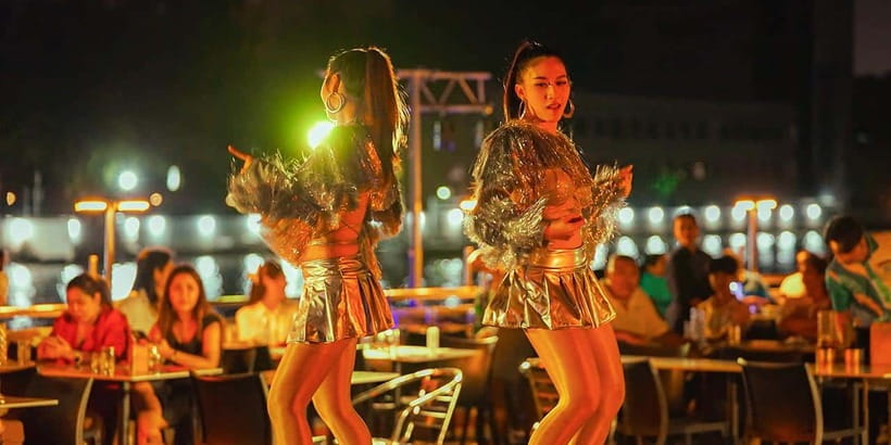Bangkok: Carnival Dinner Cruise with Free-Flow Beer & Buffet - Arriving at Riverside Bangkok Hotel Pier