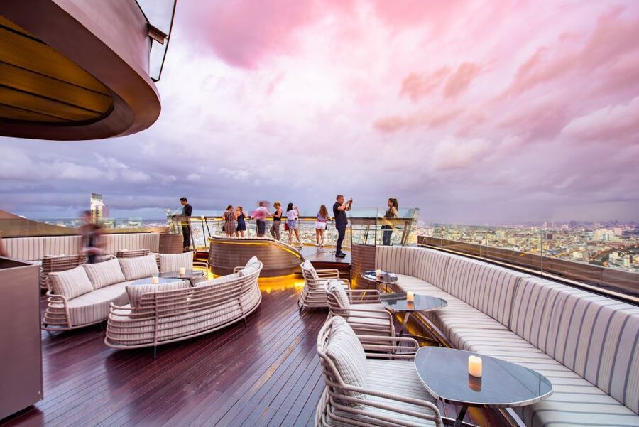Bangkok: Lebua Rooftop Bar Reservation & Round-Trip Transfer - The view is impressive, but Bangkok has many rooftops