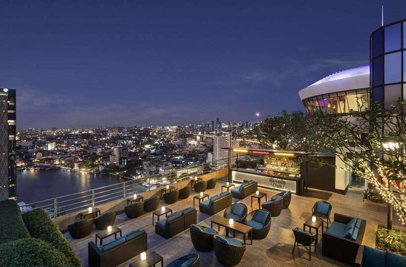 Bangkok: ThreeSixty Rooftop Bar at Millennium Hilton - Is $22 good value for Bangkok?