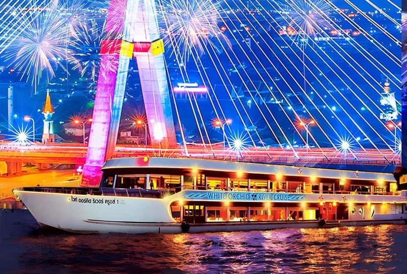 Bangkok: White Orchid Chao Phraya Dinner Cruise free Beer - Key points to know before booking