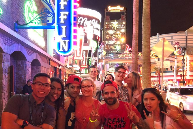 Bar Crawl On Fremont Street in Las Vegas - Singing and dancing at Cat’s Meow Las Vegas