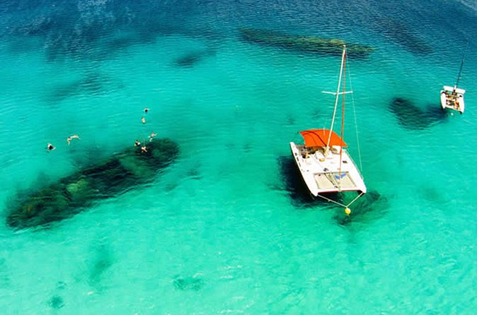 Barbados Catamaran Turtle Snorkel with Lunch and Open Bar - Finding a good seat on the catamaran