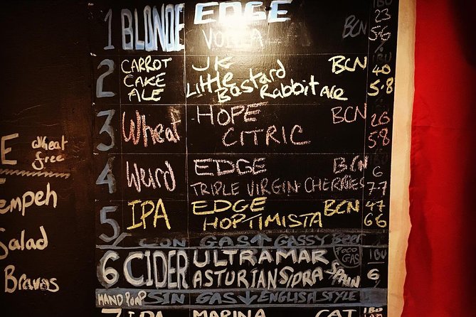 Barcelona Craft Beer Tour with a Brewery Tour and 3 Local Bars - What the small group changes