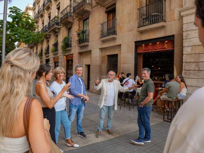 Barcelona: El Born and Gothic Quarter Wine & Tapas Bar Tour - Stop one: An easy first taste of Spanish food