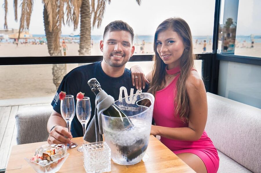 Barcelona: Ice Bar and Terrace Drinks Romantic Package - The move from ice to the terrace