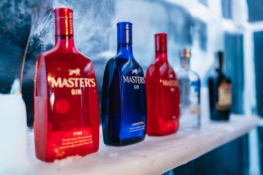 Barcelona: Icebar experience, located at the beach !! - The included drink and ice glass