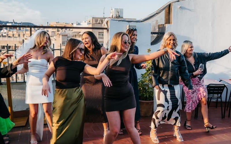 Barcelona: Rooftop Salsa Class with Bottomless Sangria - Sangria First, Then Finding the Beat