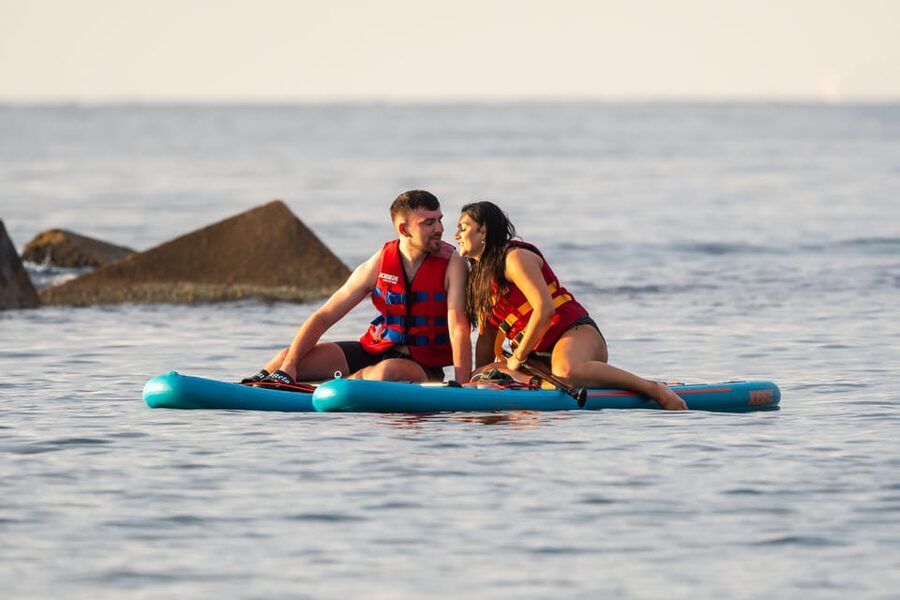 Barcelona: Sunset Paddleboarding Experience with 1 Beer - Should you book the sunset paddleboarding session?