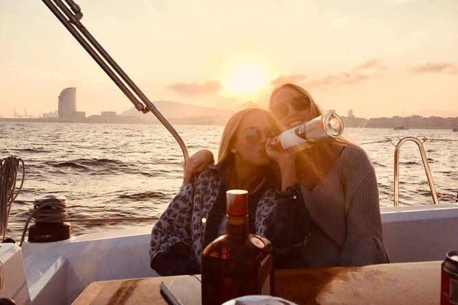 Barcelona Sunset Private Sailing & Live Spanish Guitar & open Bar - The question of swimming