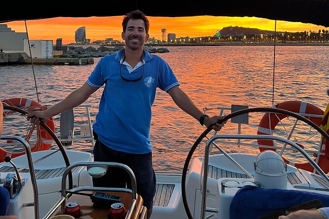 Barcelona Sunset Private Sailing with Open Bar & Snacks - Frank Gehry’s Fish From the Water