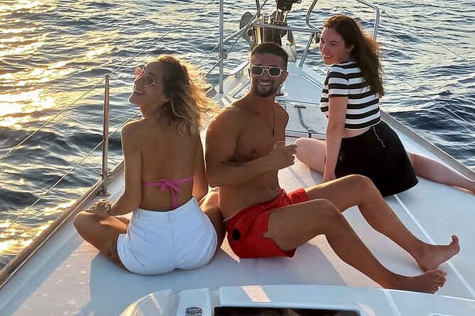Barcelona Sunset Sailing Cruise from Port Olímpic with Open Bar - Montjuïc Castle from the Mediterranean