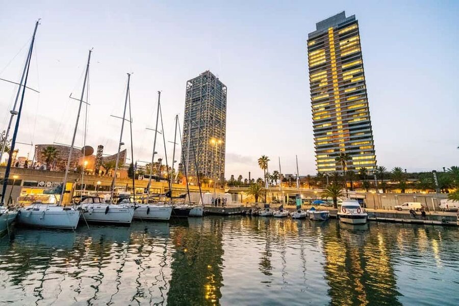 Barcelona Sunset Sailing Experience with open bar and snakcs - Drinks, snacks, and the onboard mood