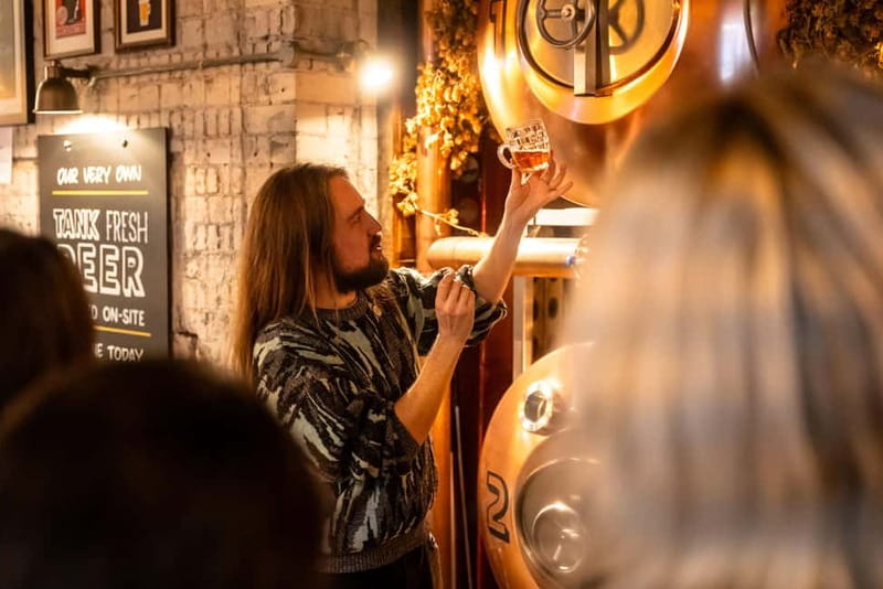 Bath: Guided Walking Tour with Beer Tastings - Three early stops for local beer