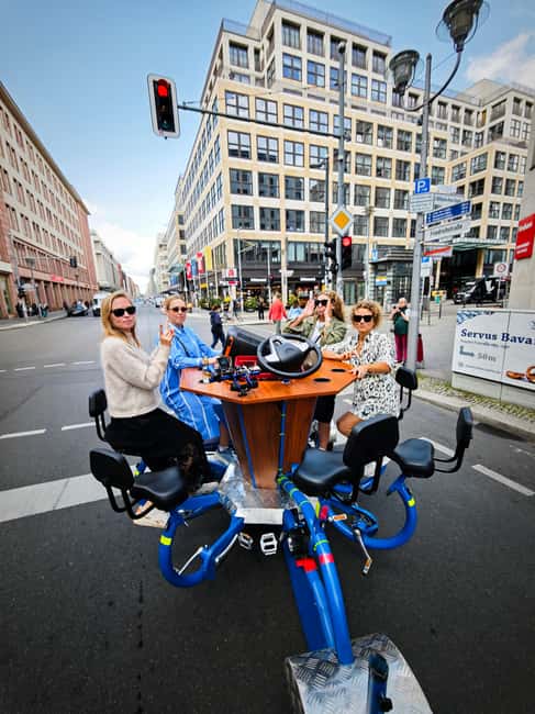 Beer Bike & Party Bike: An Unforgettable Berlin City Tour with Pick-up - What this Berlin beer bike tour is really like