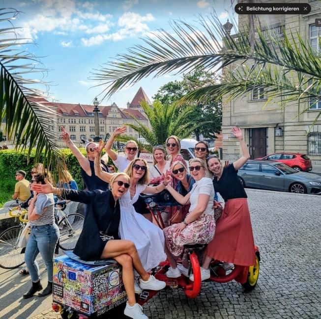 Beer Bike & Party Bike: An Unforgettable Berlin City Tour with Pick-up - Brandenburg Gate and the Reichstag