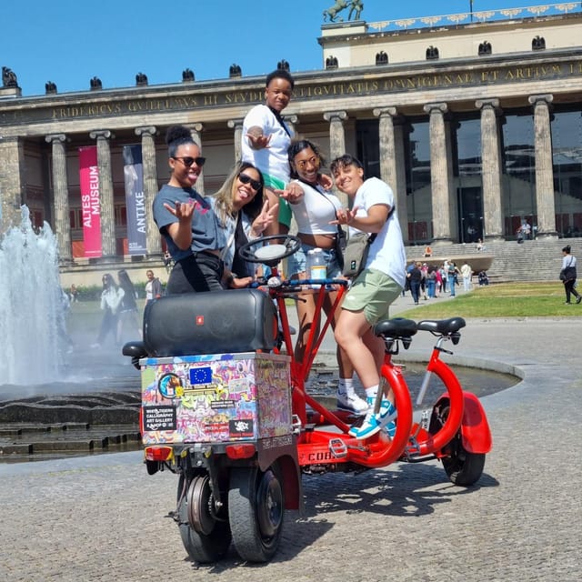 Beer Bike & Party Bike: An Unforgettable Berlin City Tour with Pick-up - Gendarmenmarkt, Bebelplatz, and Museum Island