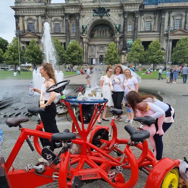 Beer Bike & Party Bike: An Unforgettable Berlin City Tour with Pick-up - How the private group setup changes the experience