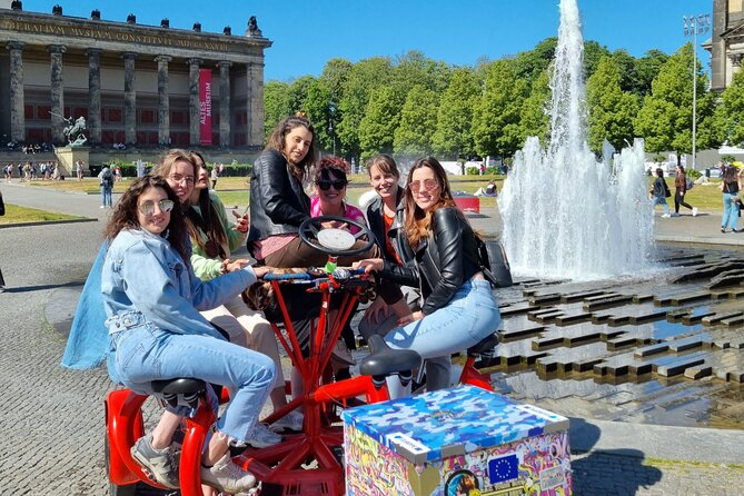 Beer Bike & Party Bike Highlights Berlin City Tour including pick-up - Potsdamer Platz and Berlin’s modern city center