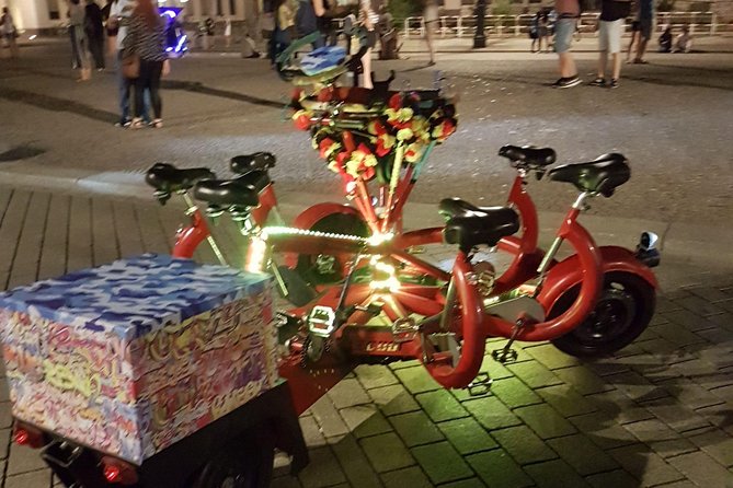 Beer Bike & Party Bike Highlights Berlin City Tour including pick-up - The Berlin Wall and Checkpoint Charlie
