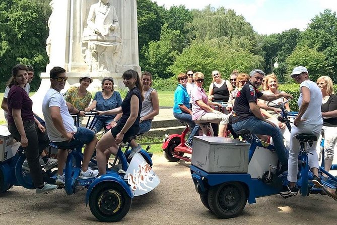 Beer Bike & Party Bike Highlights Berlin City Tour including pick-up - Music, beer, and the social side of the ride