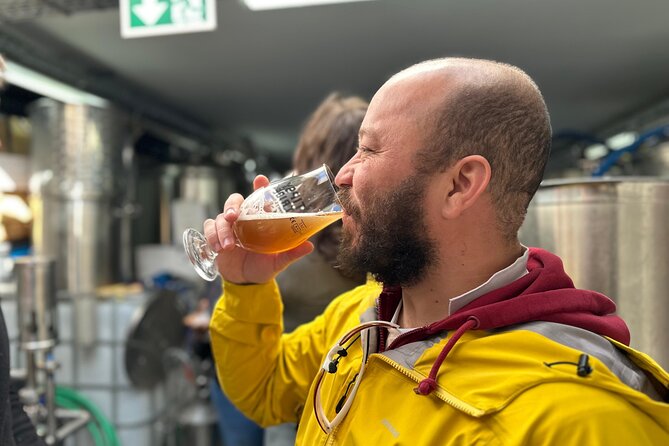 Beer tasting in a Brussels Micro Brewery and Distillery - Why Tipsy Tribe is worth leaving central Brussels