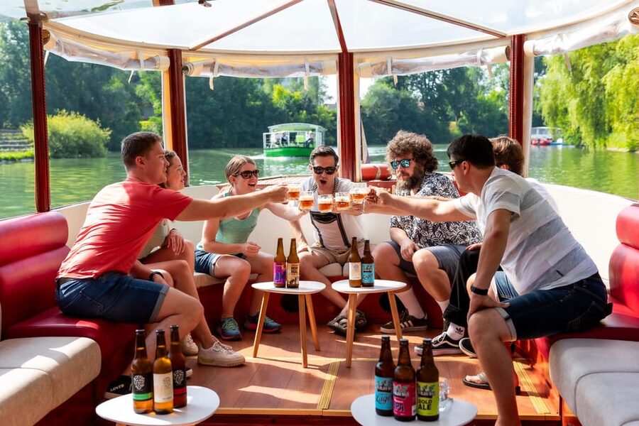 BEER WAY Ljubljana: Boat & Craft Beer Tasting Tour - Four microbrewers, four chances to find a favorite