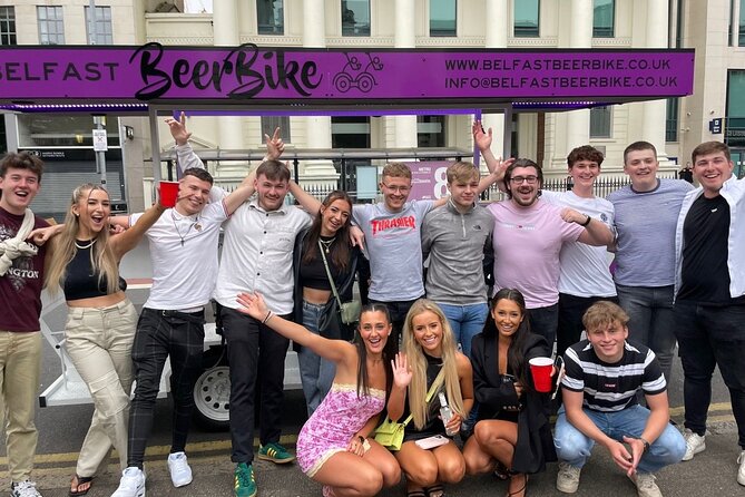 Belfast Beer Bike tours - What the $27.78 price includes