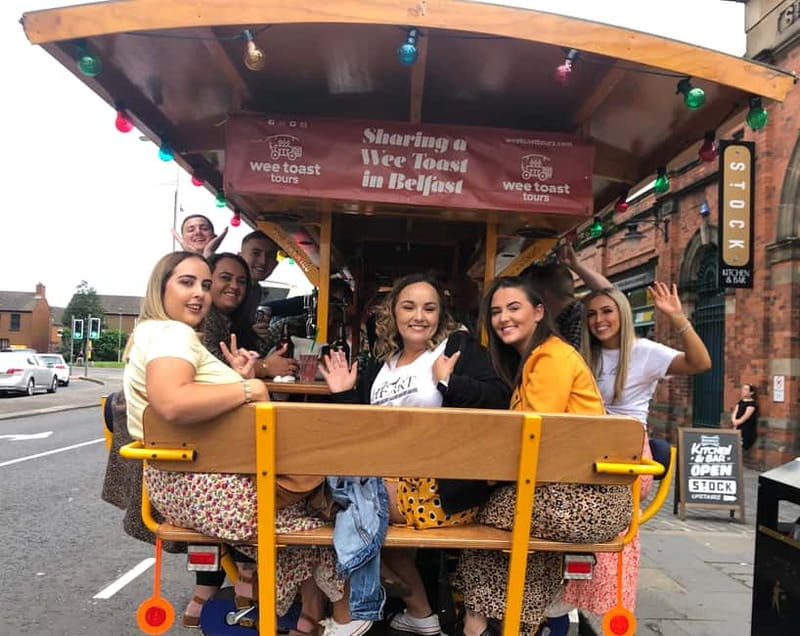 Belfast: Cathedral Quarter Beer Bike Tour - Key points to know before booking