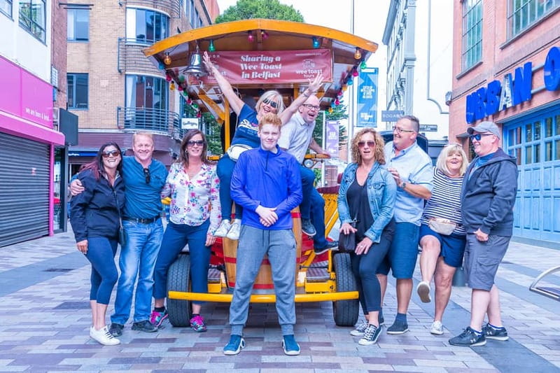 Belfast: Cathedral Quarter Beer Bike Tour - What this Belfast beer bike tour is really like