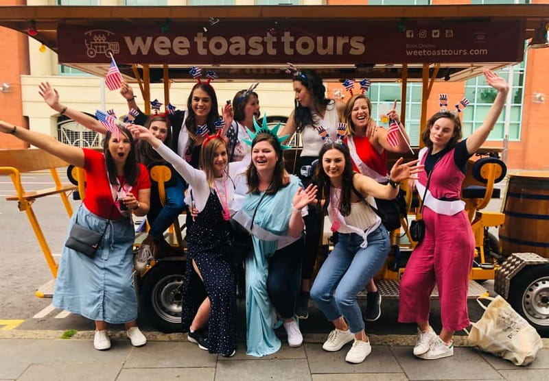 Belfast: Cathedral Quarter Beer Bike Tour - Starting near Royal Avenue or Bedford Street
