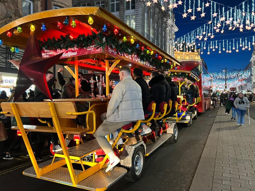 Belfast: City Centre Beer Bike Tour - Cancellation and booking details