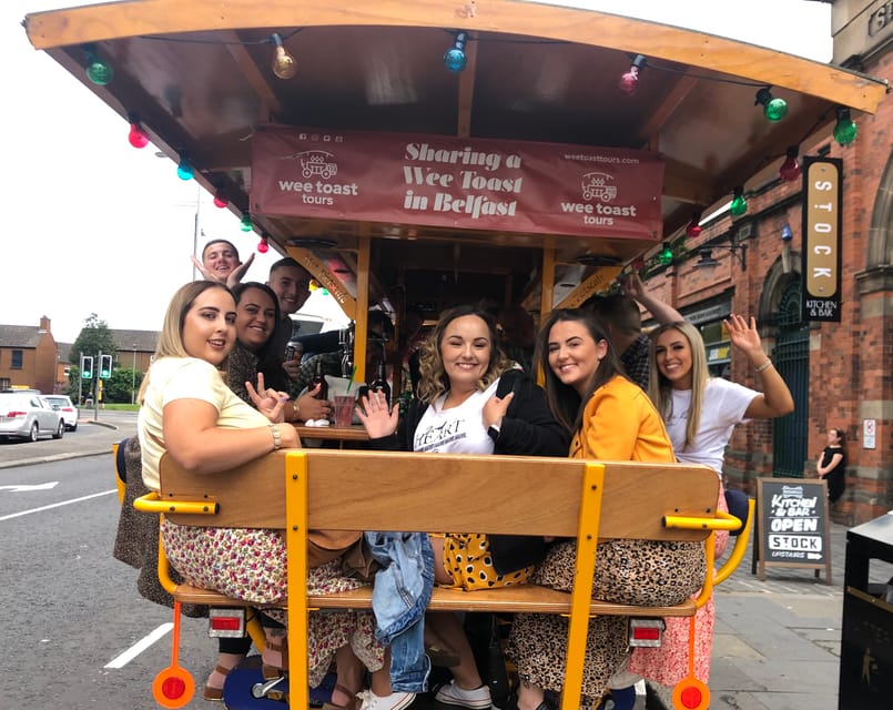 Belfast: City Centre Beer Bike Tour - Starting at 44 Bedford Street