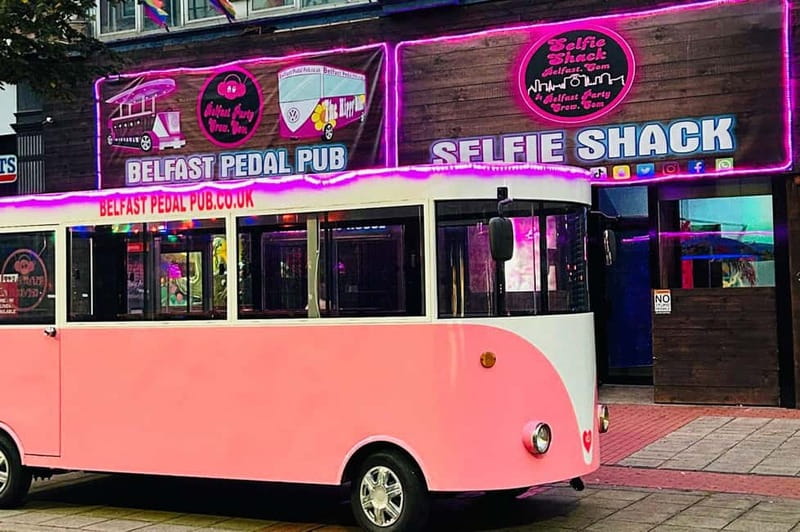Belfast: Fully Enclosed Pink Party Bike Ride - Key things to know before you book