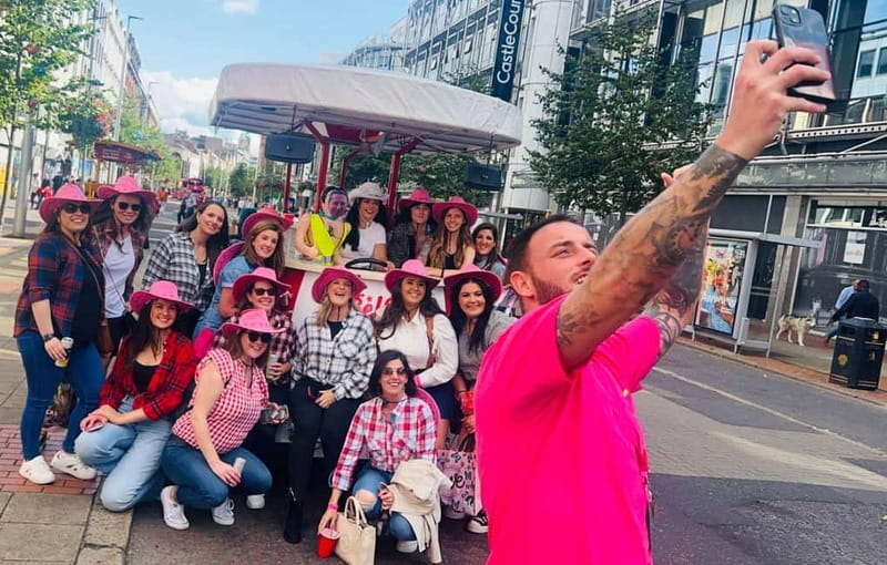 Belfast: Luxury Pink Hen Party Bike Tour (BYOB) - Who will enjoy this Belfast party bike?