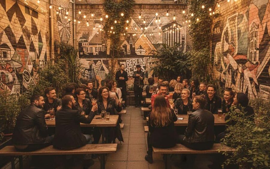 Berlin: Alternative Pub Crawl, Bars, Beats & Insider Stories - Absinthe lounges, beach bars, and surreal basement rooms