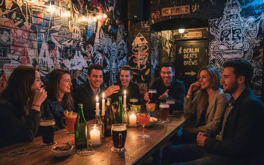 Berlin: Alternative Pub Crawl, Bars, Beats & Insider Stories - Süss War Gestern and the final club atmosphere