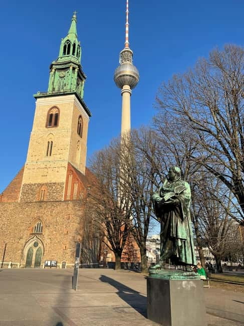 Berlin Food Tour: Taste the Best with a Full Meal & Beer - The Berliner donut adds a sweet pause