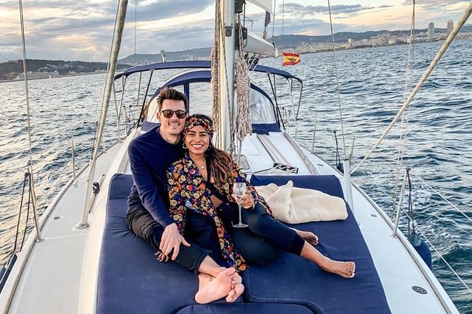 Big sailboat until 12 passengers + crew from Barcelona with Cava - Starting at Barcelona’s Olympic Port