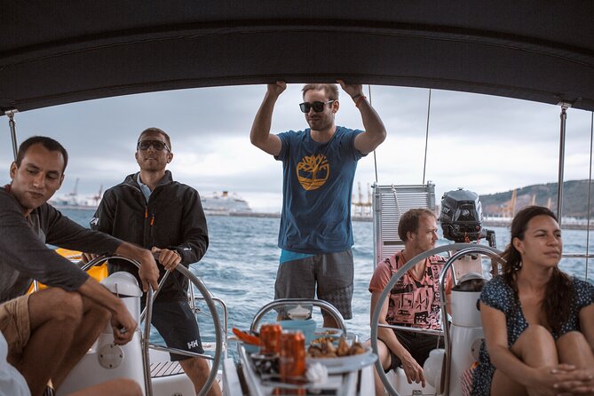Big sailboat until 12 passengers + crew from Barcelona with Cava - Torre Agbar and Barcelona’s modern profile