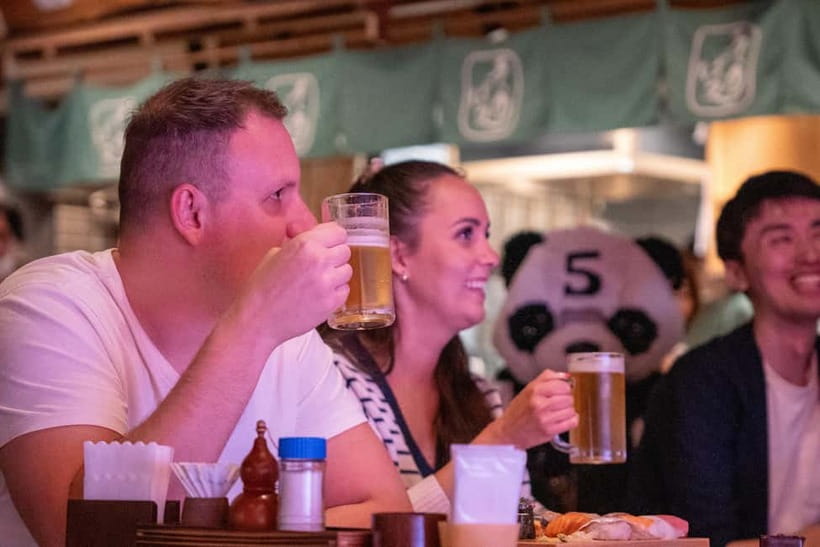 Bon Dance IZAKAYA in Shinjuku, Tokyo - Who will enjoy this experience most?