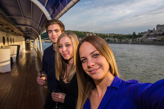 Booze Cruise Budapest Sightseeing Danube Cruise - Castle Hill and Fisherman’s Bastion from the river