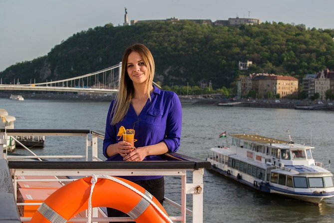 Booze Cruise Budapest Sightseeing Danube Cruise - Chain Bridge and Budapest’s river crossings