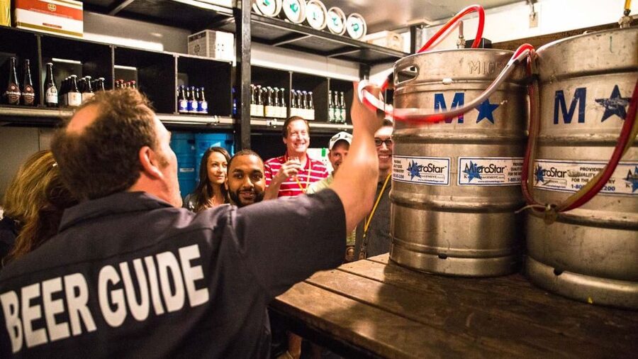 Boston: Guided Craft Brewery Tour with a Snack - The snack is more important than it sounds