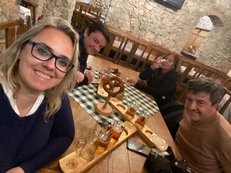 Bratislava: Craft Beer Tasting - Four beers and a traditional Slovak snack